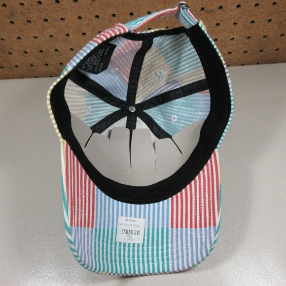 New Era mens colorful striped seersucker Pittsburgh Penguins NHL hat NWT - Picture 7 of 9